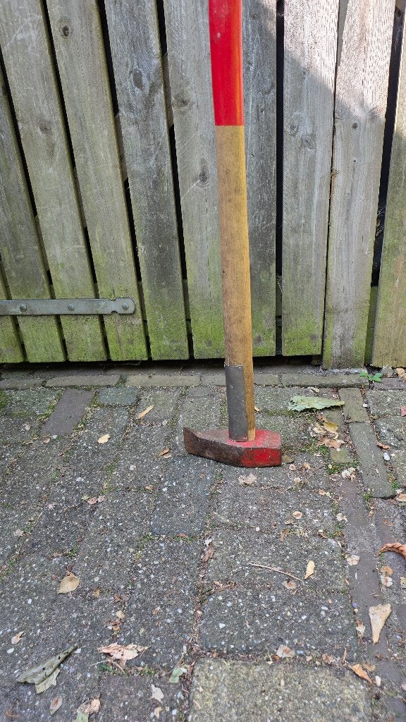 Grote zware kloofhamer, Tuin en Terras, Hand-tuingereedschap, Ophalen, Gebruikt, Bijl