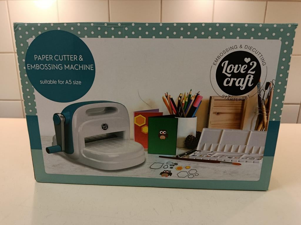 Love2Craft Paper Cutter & Embossing Machine A5, Overige thema's, Nieuw, Meerkleurig, Ophalen of Verzenden