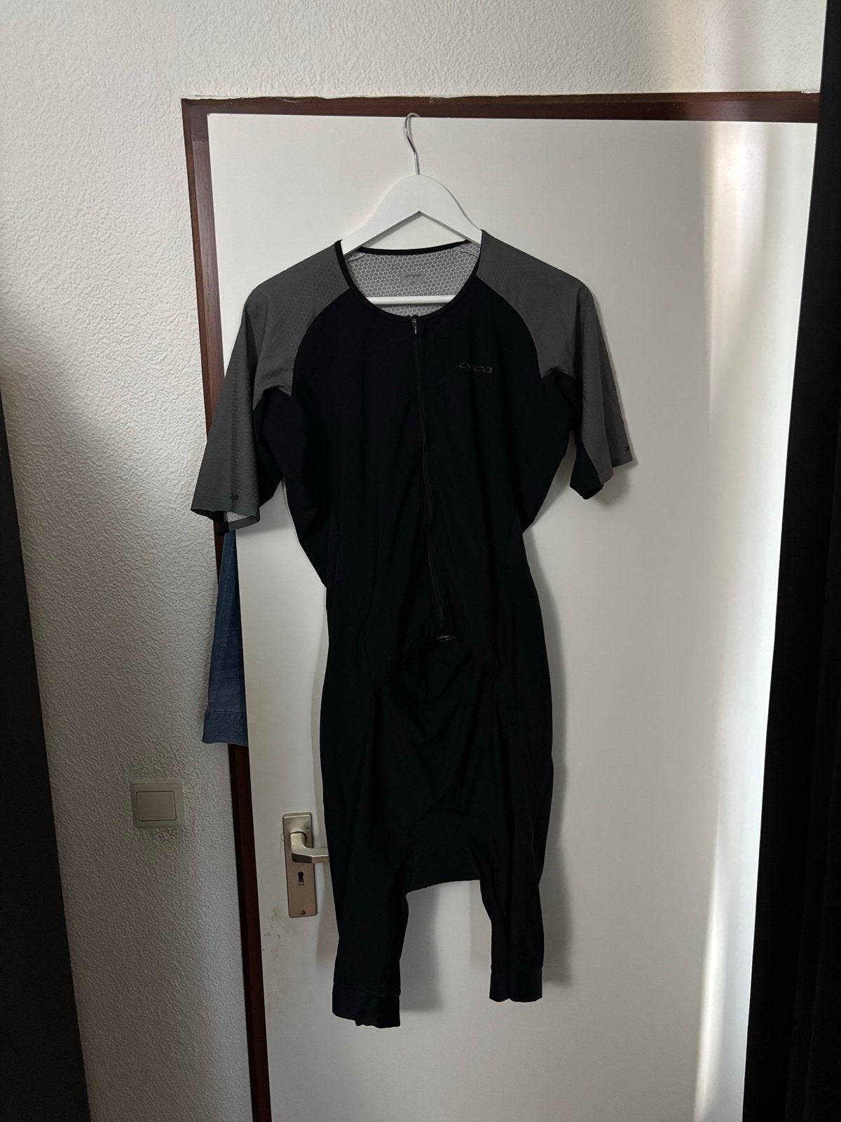 Orca Tri Suit XXL - Zwart/Grijs Triathlon Pak, Zwart, Overige maten, Ophalen of Verzenden, Zo goed als nieuw