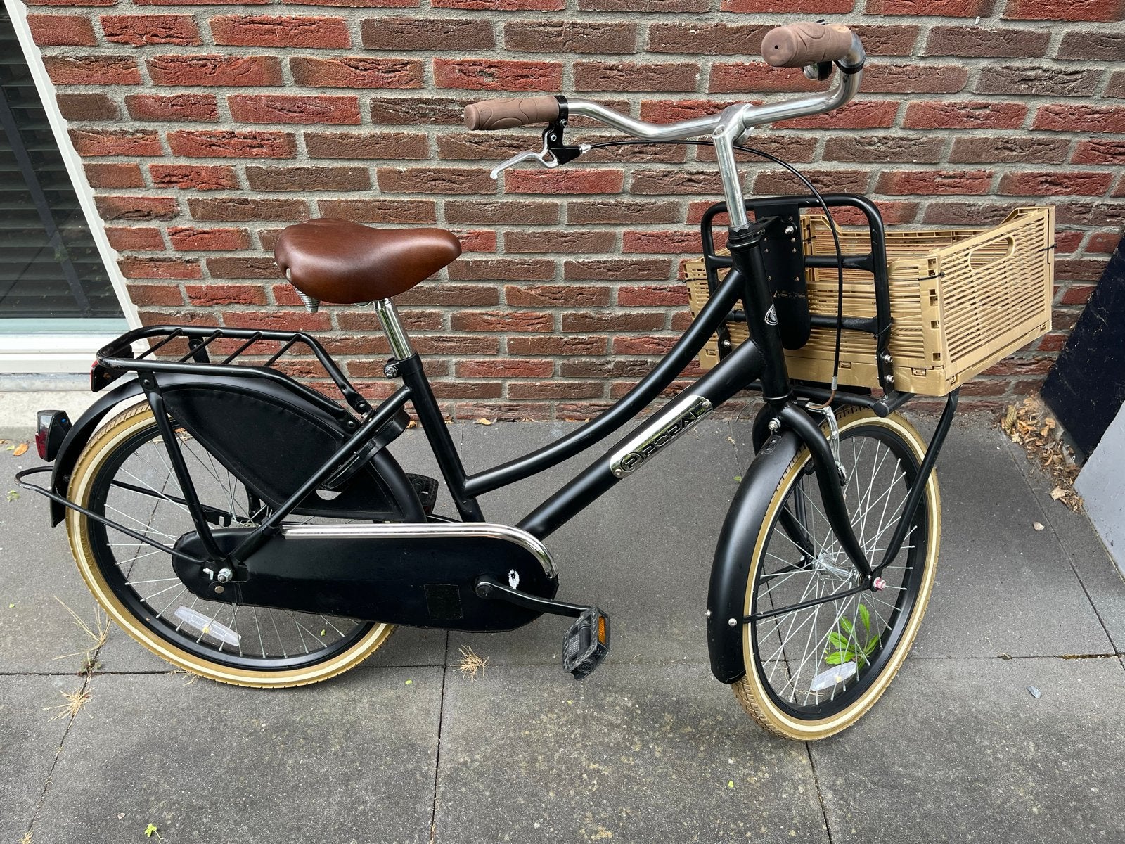 Sparta Pick-up fiets voor meisjes  met mand - Gebruikt, Ophalen, Terugtraprem, Sparta, 56 cm of meer