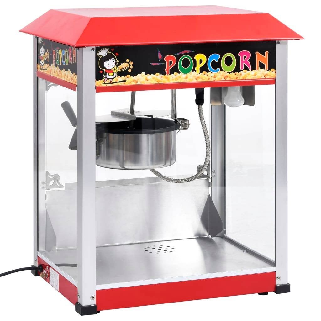 Popcornmachine popcorn machine RVS bioscoop GRATIS BEZORGD!, Overige typen, Verzenden, Nieuw, Metaal