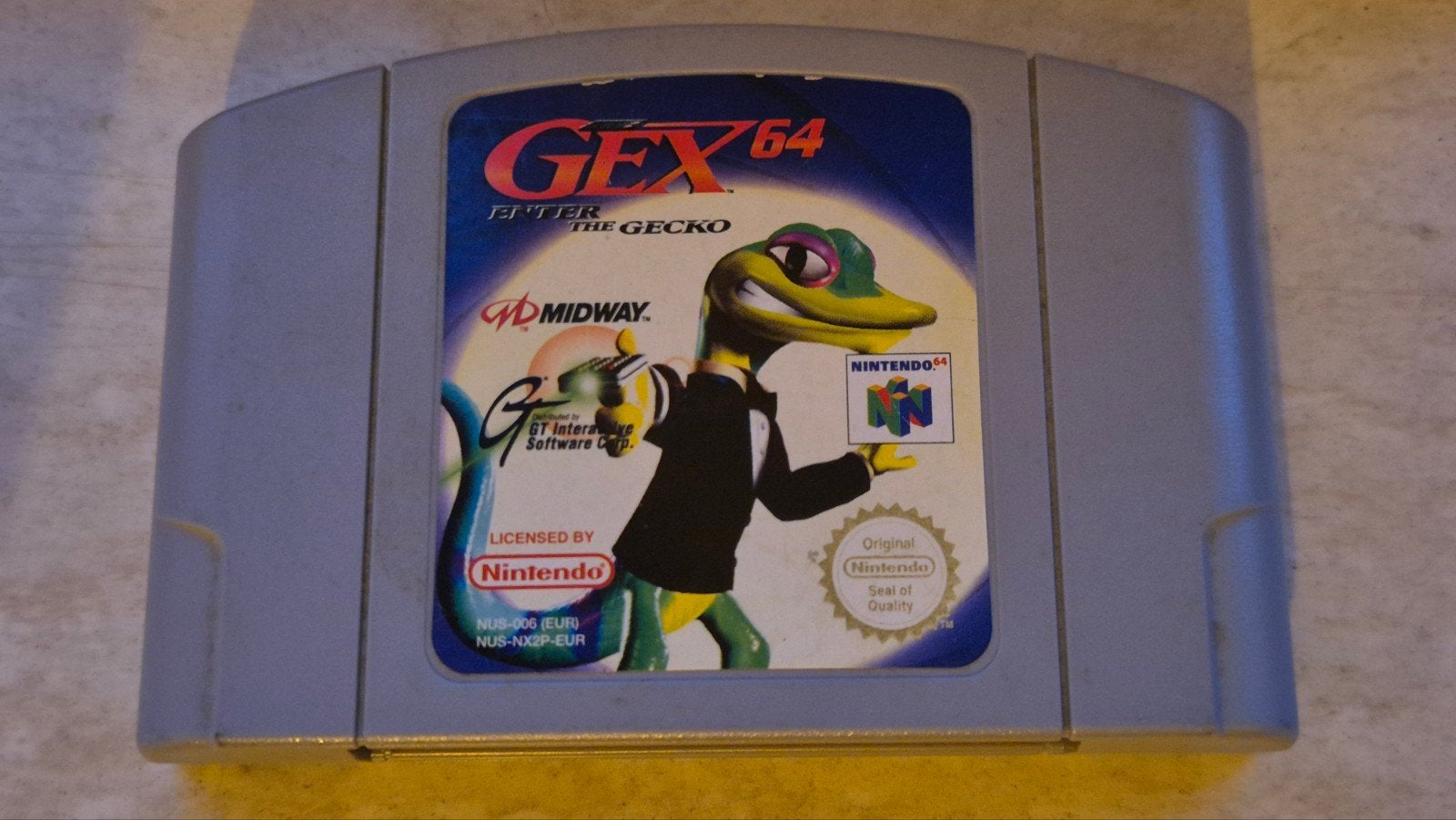 Gex 64 voor Nintendo 64, Gebruikt, 1 speler, Ophalen of Verzenden, Platform