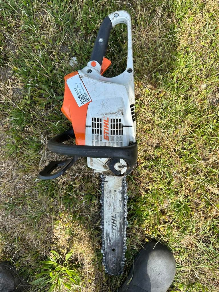 Accu kettingzaag stihl MSA 220C, Ophalen of Verzenden, Zo goed als nieuw, Accu