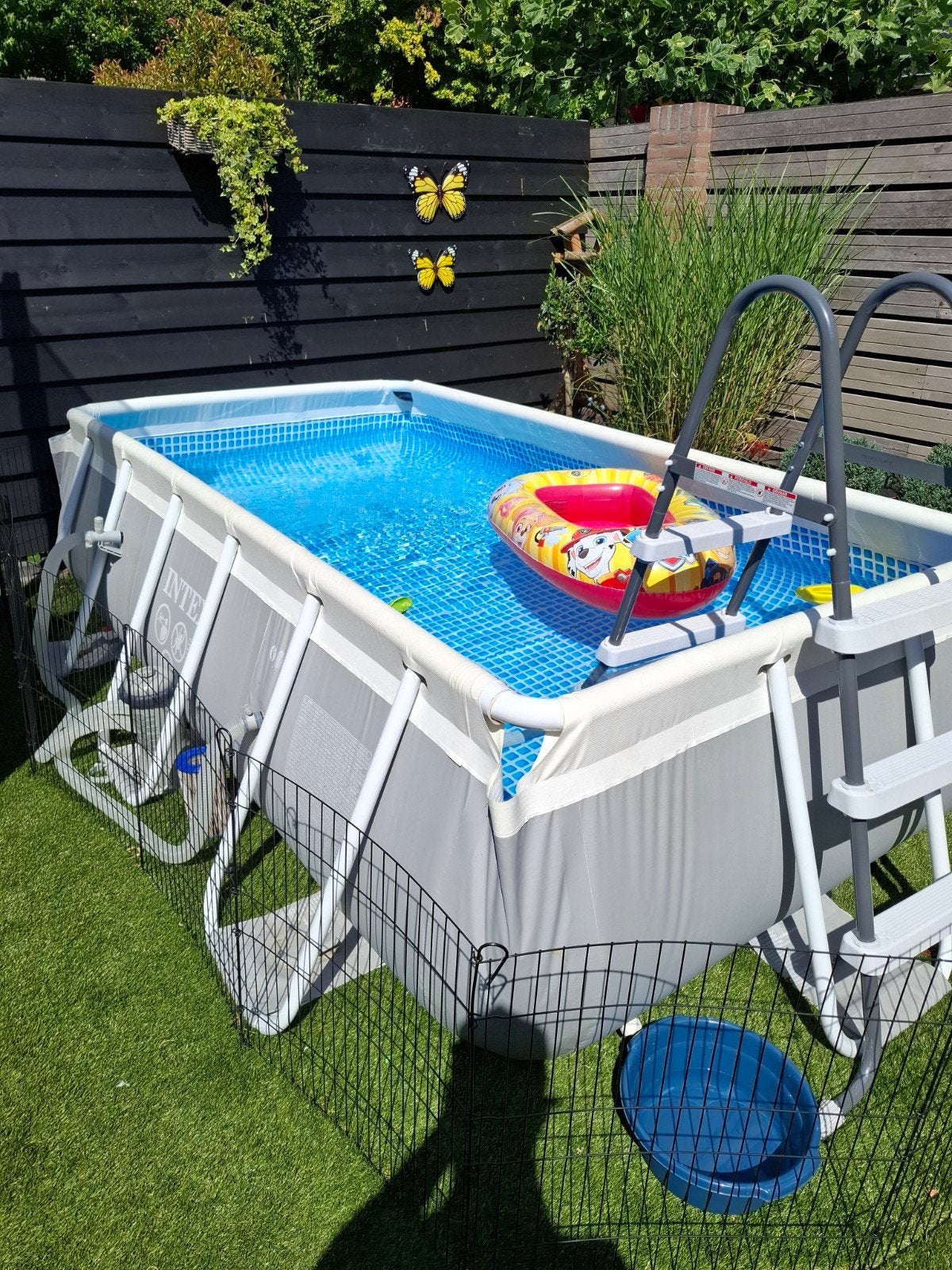 Intex Opzetzwembad met trap - Zo goed als nieuw, Tuin en Terras, Zwembaden, 200 tot 300 cm, 80 tot 120 cm, Ophalen of Verzenden