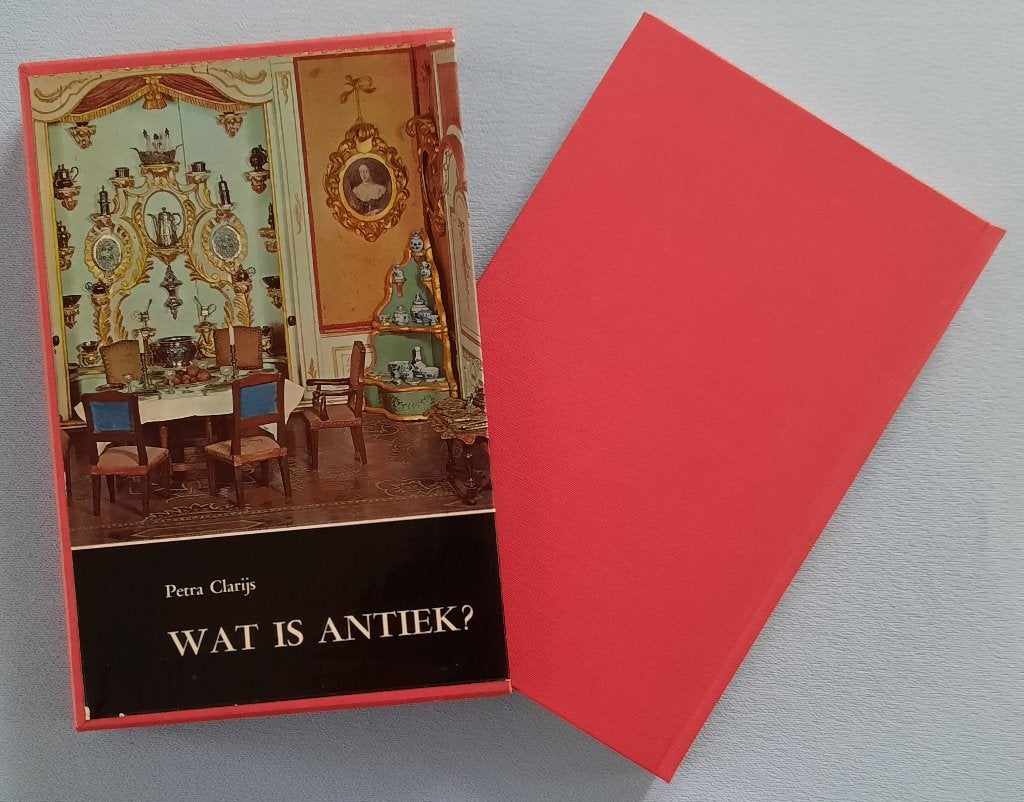 Wat is antiek? Boek in cassette., Boeken, Kunst en Cultuur | Beeldend, Gelezen, Ophalen of Verzenden