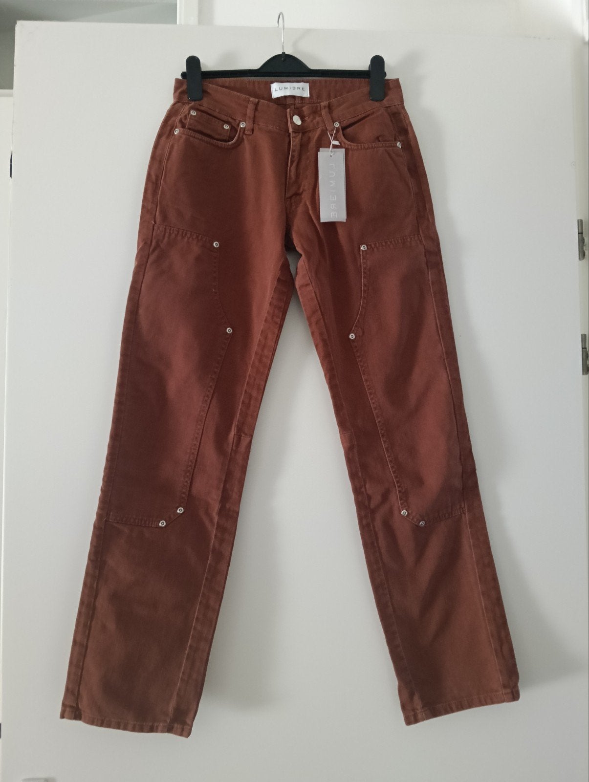 Lumiere Nieuwe Bruine Broek Maat 27, Bruin, Nieuw, Ophalen of Verzenden, Maat 34 (XS) of kleiner