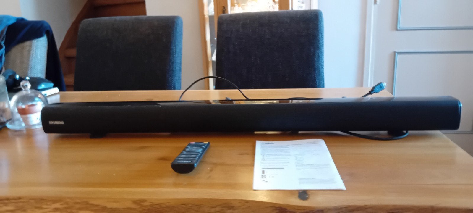 Hyundai Soundbar met afstandsbediening en handleiding, Audio, Tv en Foto, Ophalen of Verzenden, Bluetooth, Zo goed als nieuw
