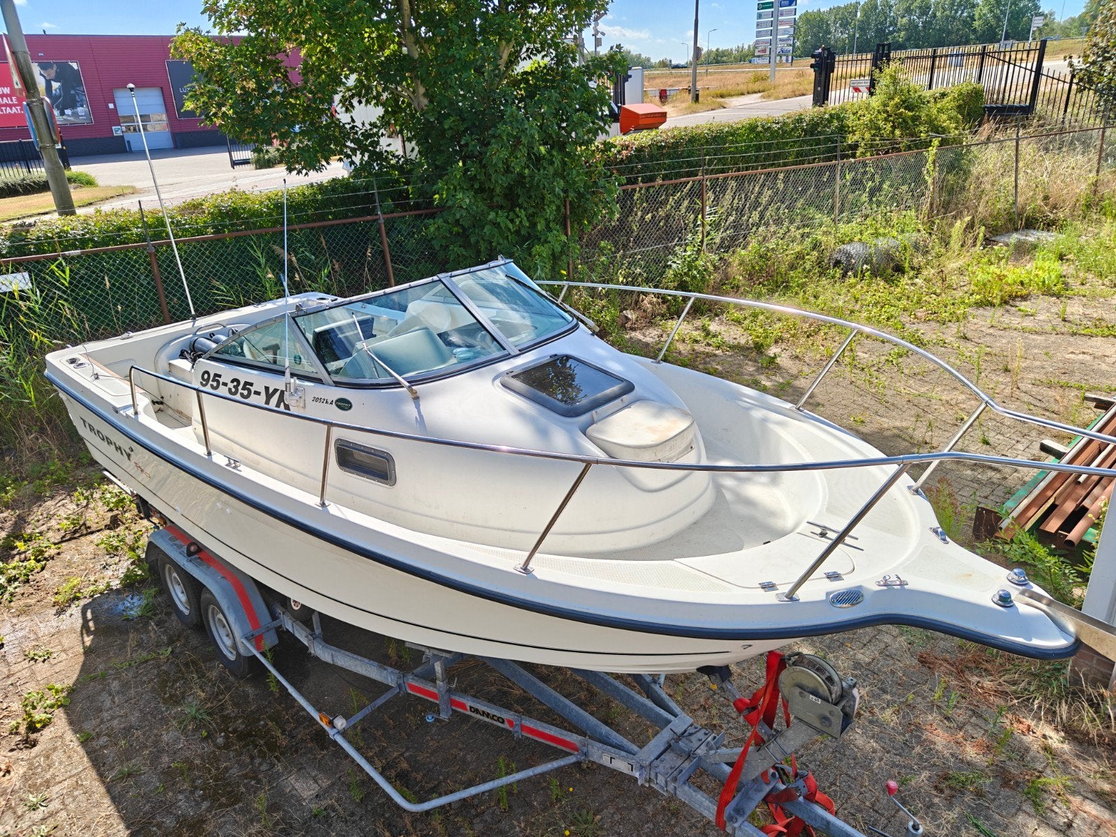 Zeewaardige boot voor vissen en fun. Trophy pro 6,75 meter, Ophalen, Gebruikt, Binnenboordmotor, Diesel