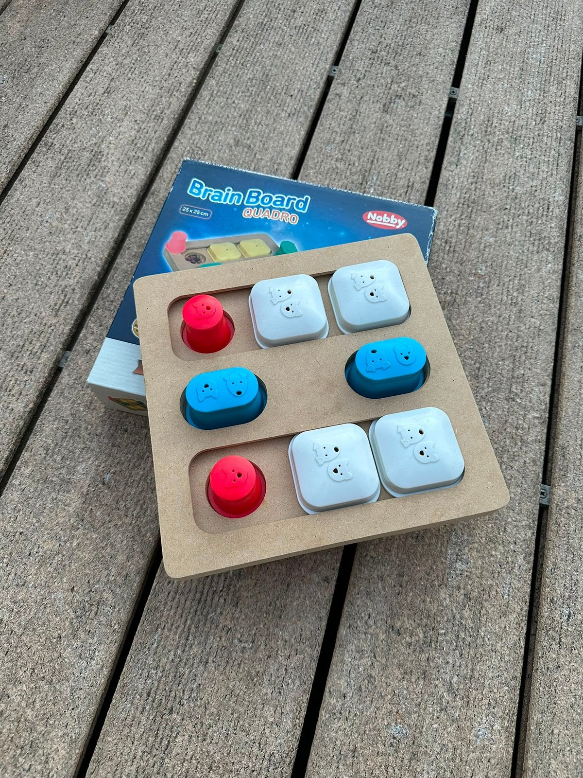 Brain board quadro hondenspel, Dieren en Toebehoren, Ophalen of Verzenden, Zo goed als nieuw