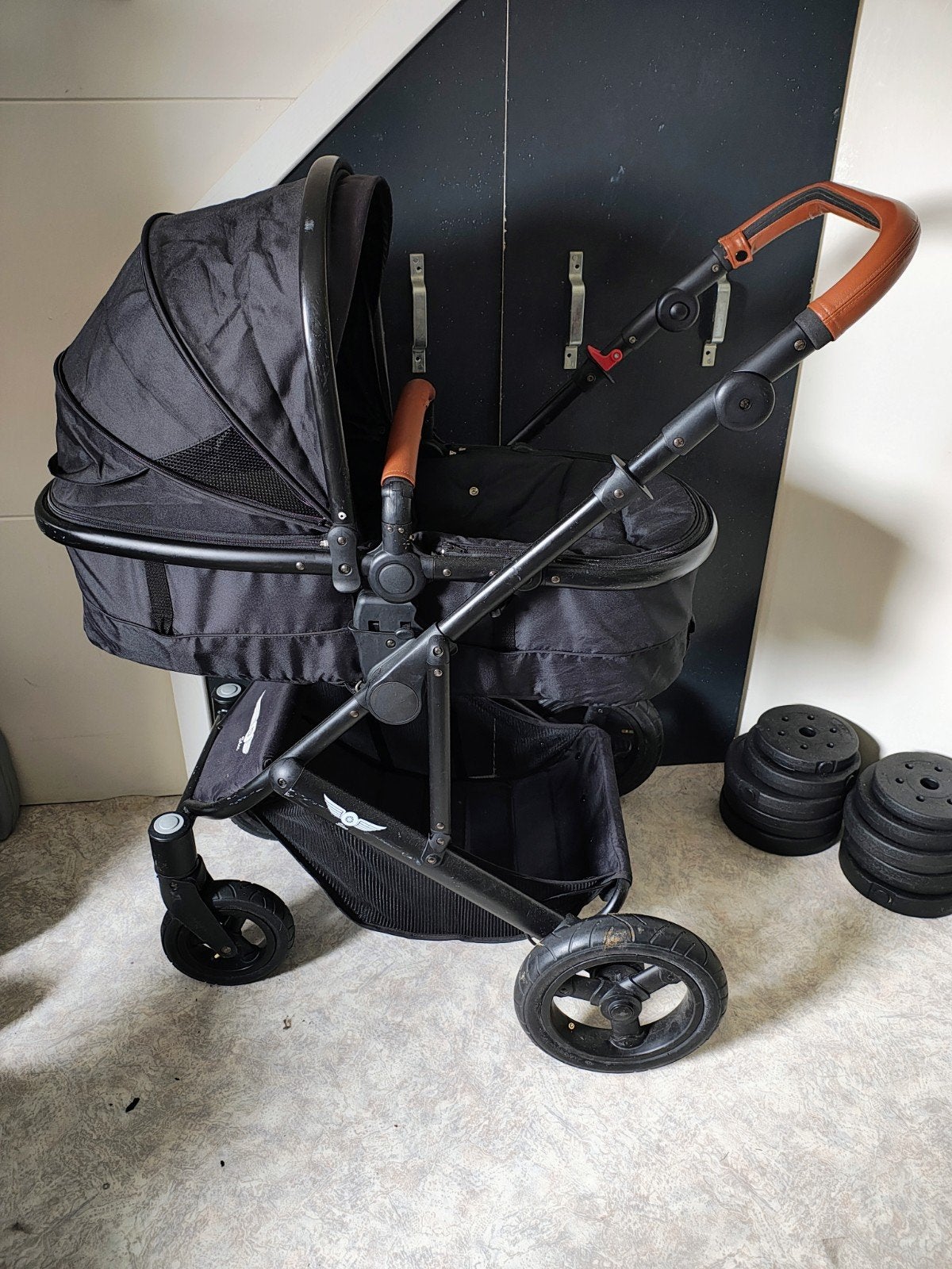 Sleeworld 3-in-1 Combiwagen met Maxi-Cosi, Ophalen, Gebruikt, Overige merken