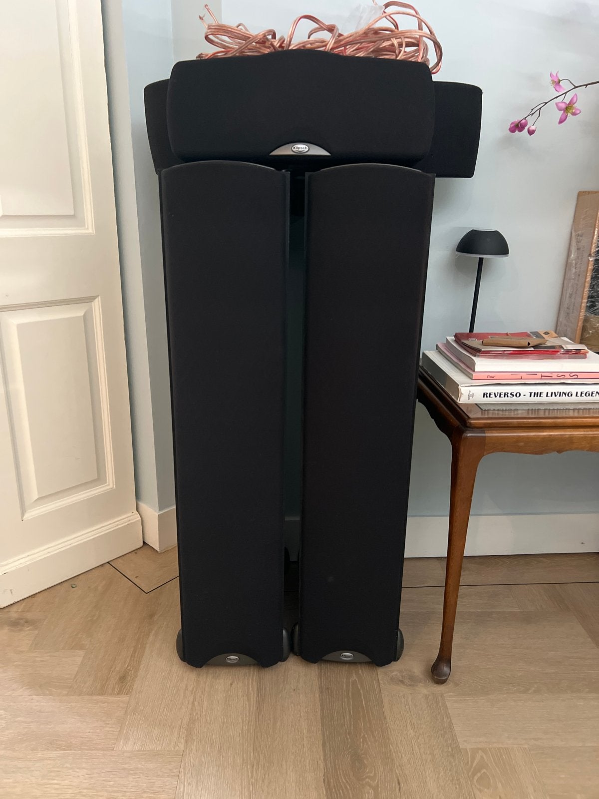Klipsch Synergy set – 2x F1 vloer + C1 center + S1 surround, Audio, Tv en Foto, Luidsprekers, Vloerstaande luidspreker, Gebruikt