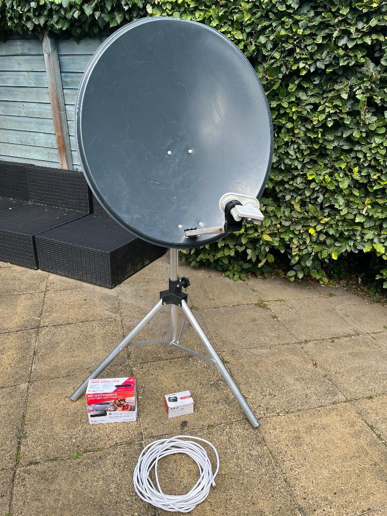 Canal digitaal bundel 80 cm schotel Zo goed als nieuw!, Ophalen, Zo goed als nieuw, (Schotel)antenne, Overige merken