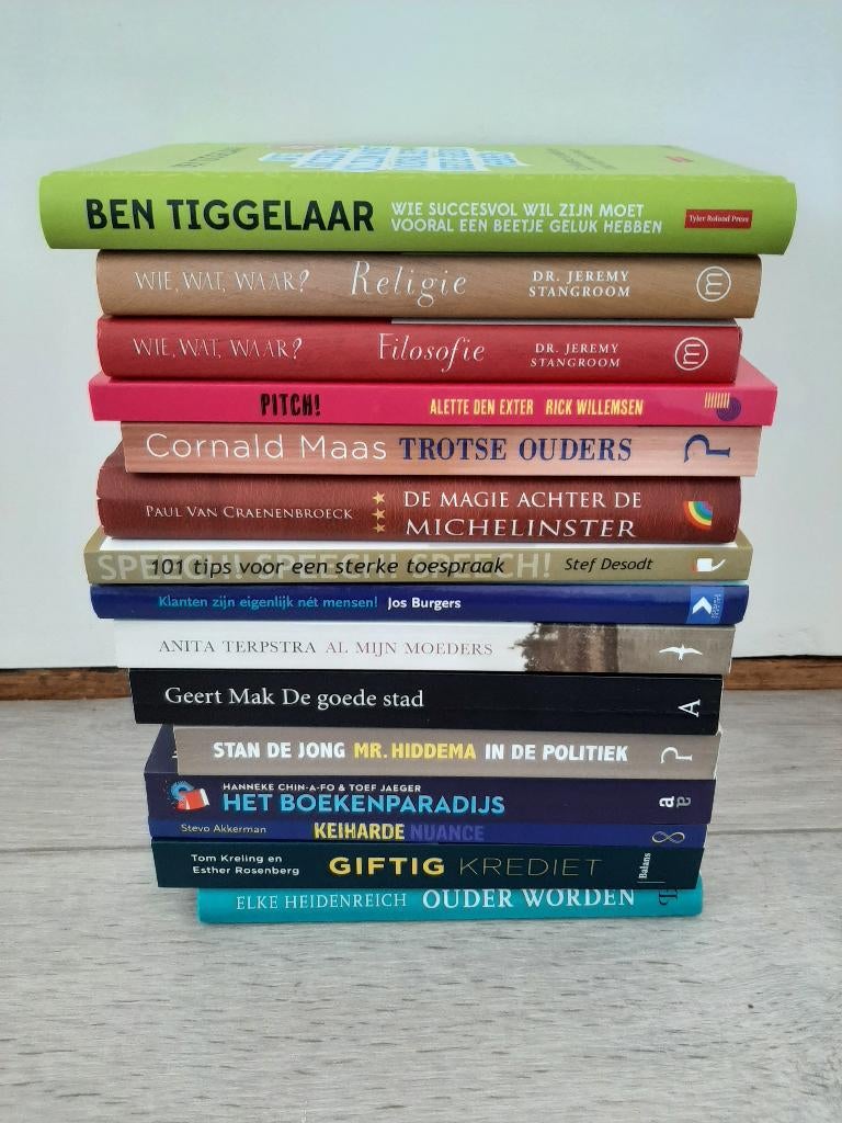 Stapel boeken € 5,00 per stuk o.a Al mijn moeders A.Terpstra, Boeken, Ophalen, Gelezen
