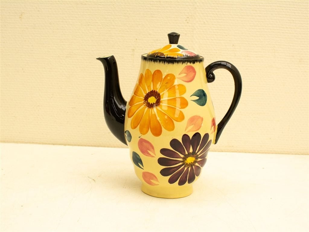 Boch porseleinen theepot 32402, Gebruikt, Ophalen of Verzenden, Bord(en), Overige stijlen