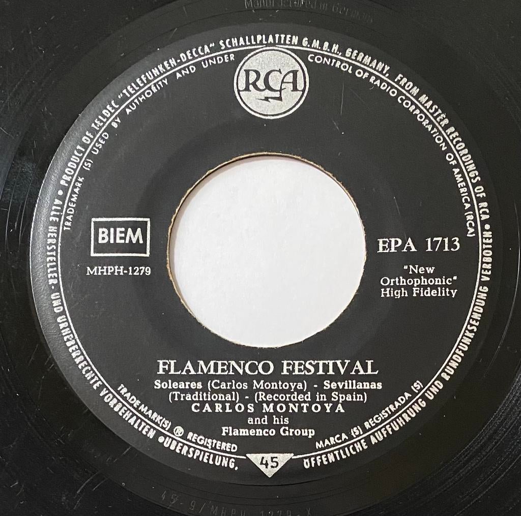 4 x 7” Single/EP : FLAMENCO, Gebruikt, Verzenden, Wereldmuziek, 7 inch