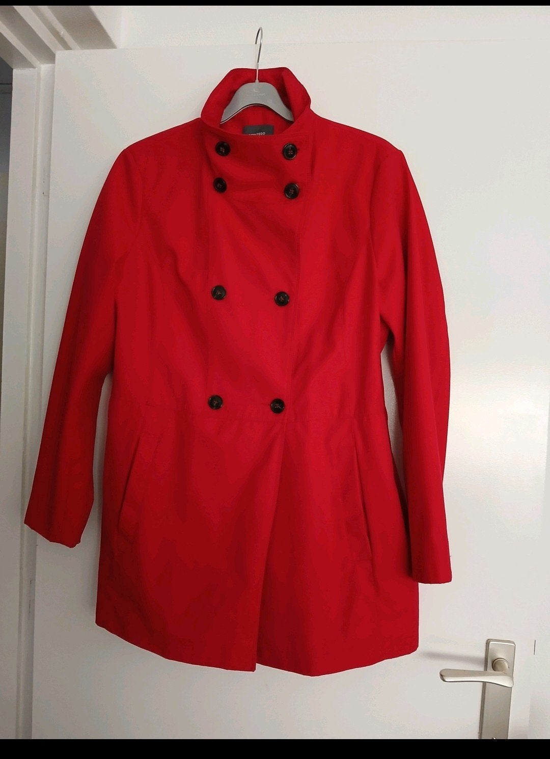 Montego rode jas maat 44, Kleding | Dames, Maat 42/44 (L), MONTEGO, Ophalen of Verzenden, Zo goed als nieuw