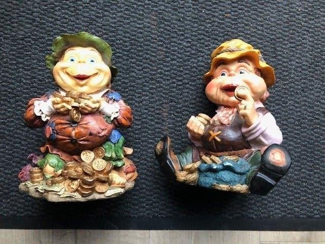 2 keer originele Efteling Laaf, Verzamelen, Efteling, Ophalen, Zo goed als nieuw, Beeldje of Poppetje