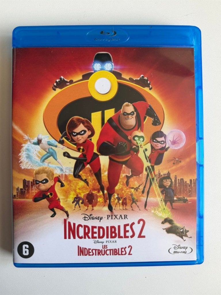 Incredibles 2 (2018) BLURAY | Actie 5=4, Inclusief extra's, Film, Nederlands, Onbekend