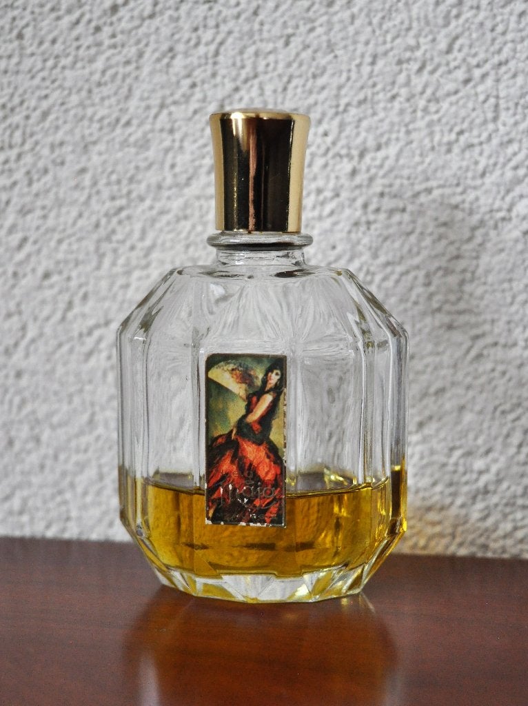 Vintage flesje Maja Myrurgia Eau de Toilette 1960 9 cm, Ophalen of Verzenden, Gebruikt, Overige typen, Gevuld