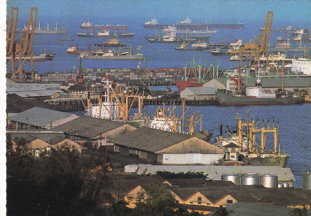 Singapore, Port of Singapore, Verzenden, 1960 tot 1980, Gelopen, Buiten Europa