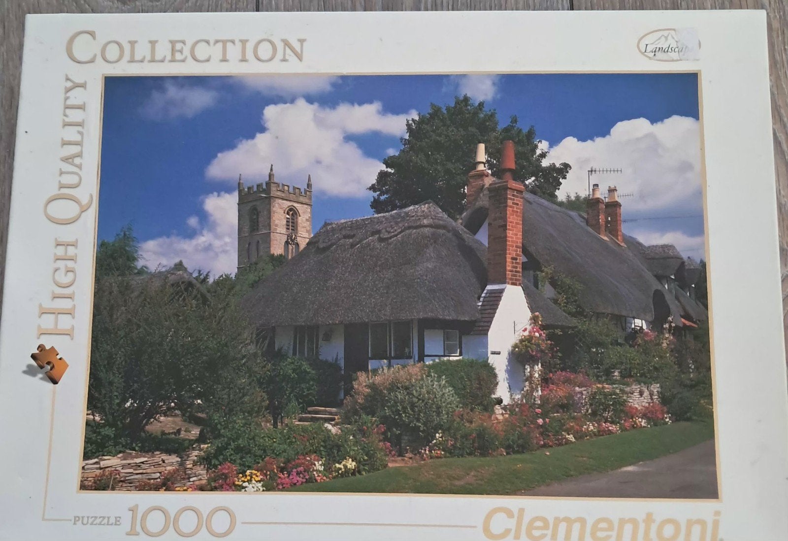 Clementoni Landschap Puzzel 1000 Stukjes, Ophalen, Meer dan 50 stukjes, Gebruikt, 6 jaar of ouder