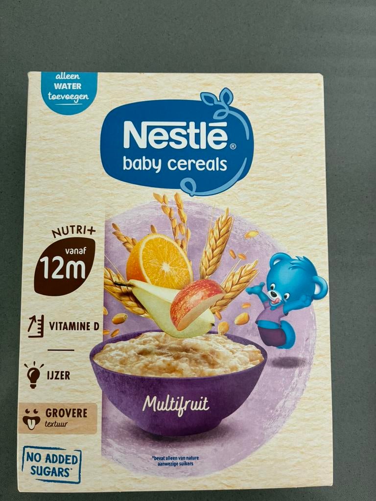 Nestle pap 12 maand, nieuw 2 stuks, Ophalen of Verzenden