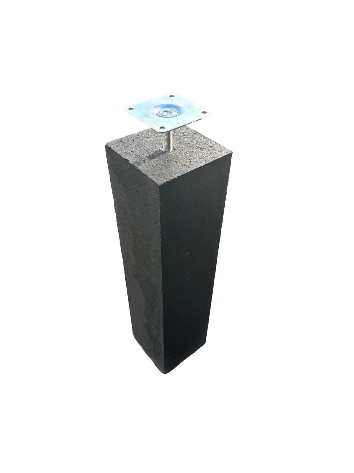 Betonpoer 15x15x60cm incl stelplaat, Ophalen of Verzenden, Zo goed als nieuw, Beton, Terrastegels