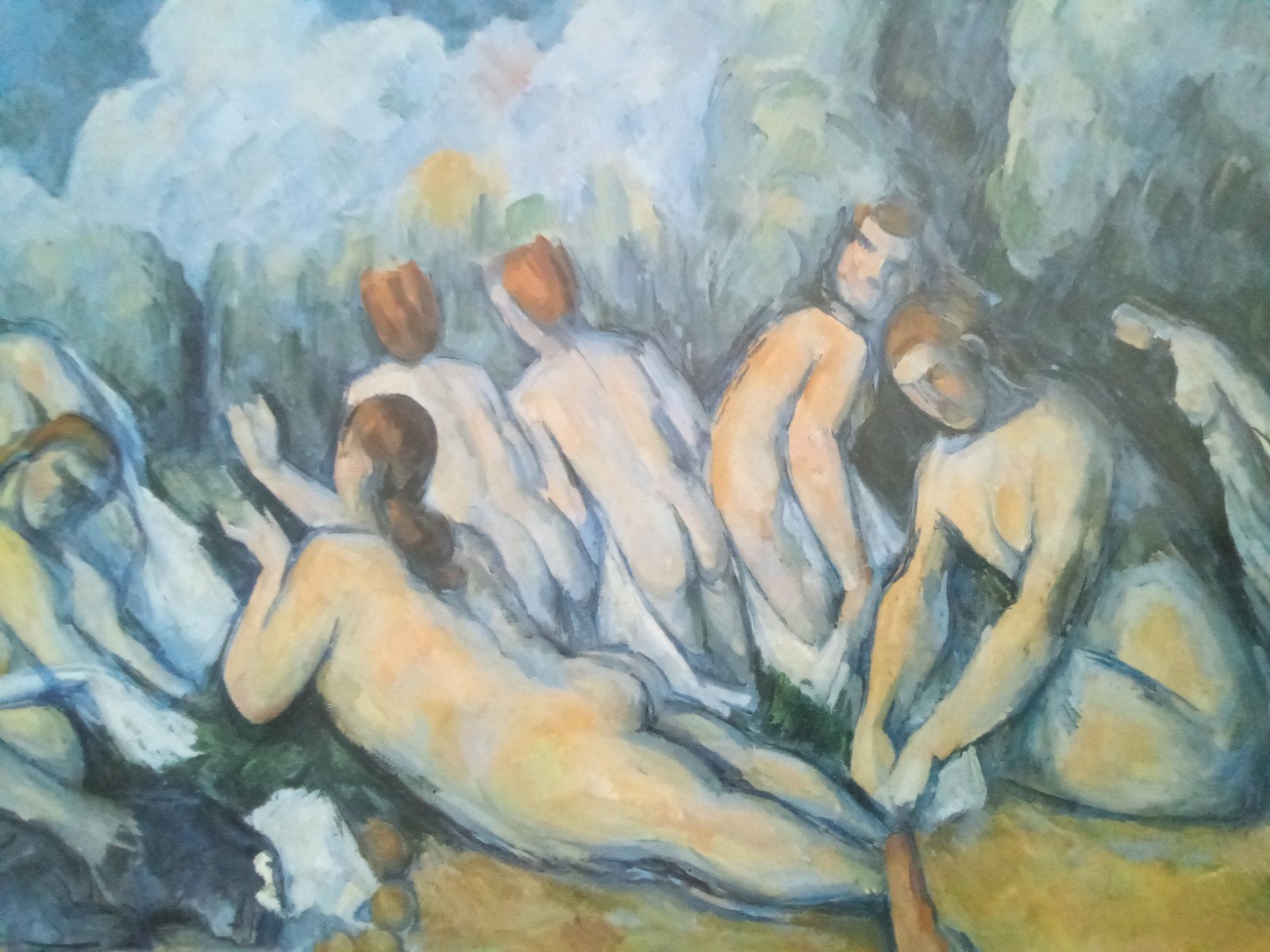 Paul Cézanne print naakt erotiek, Ophalen of Verzenden