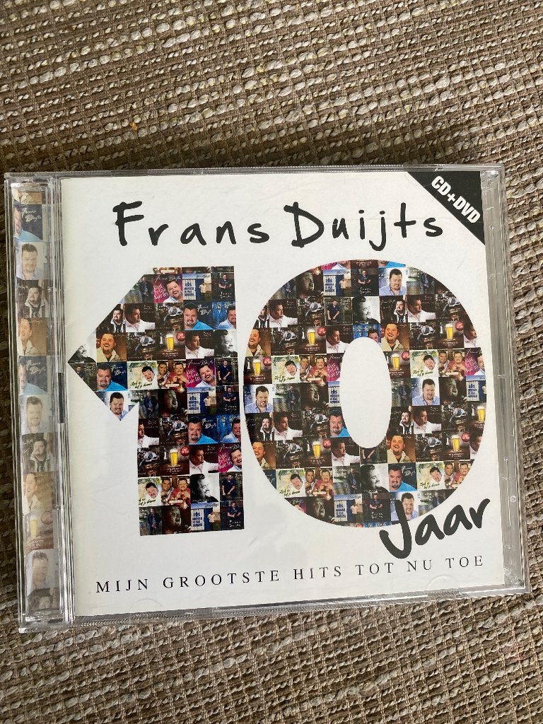 Frans Duijts - 10 Jaar: Mijn Grootste Hits Tot Nu Toe CD+DVD, Inclusief DVD, Ophalen of Verzenden, Zo goed als nieuw, Levenslied of Smartlap
