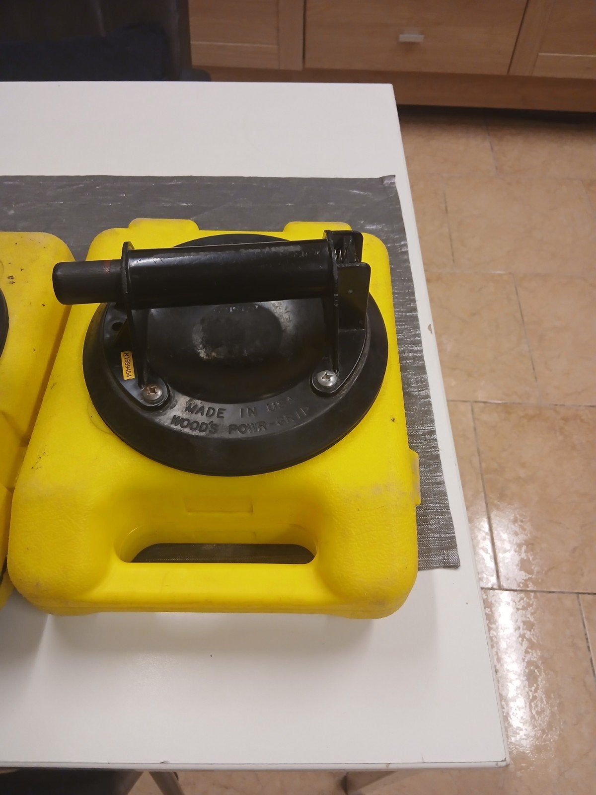 Zuignappen voor tegels en ramen 200mm rond voor twee stuk, 60 cm of meer, Ophalen of Verzenden, Vloertegels, 60 cm of meer