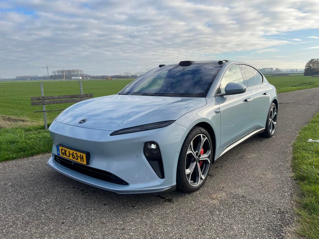 NIO ET5 100 kWh AWD 483pk 2023 Blauw, Automaat, 136 pk, 2135 kg, Leder