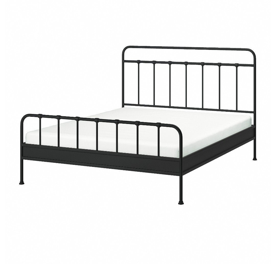 IKEA STJÄRNÖ 160x200 bedframe metaal, Huis en Inrichting, Zwart, Ophalen of Verzenden, 200 cm, Metaal