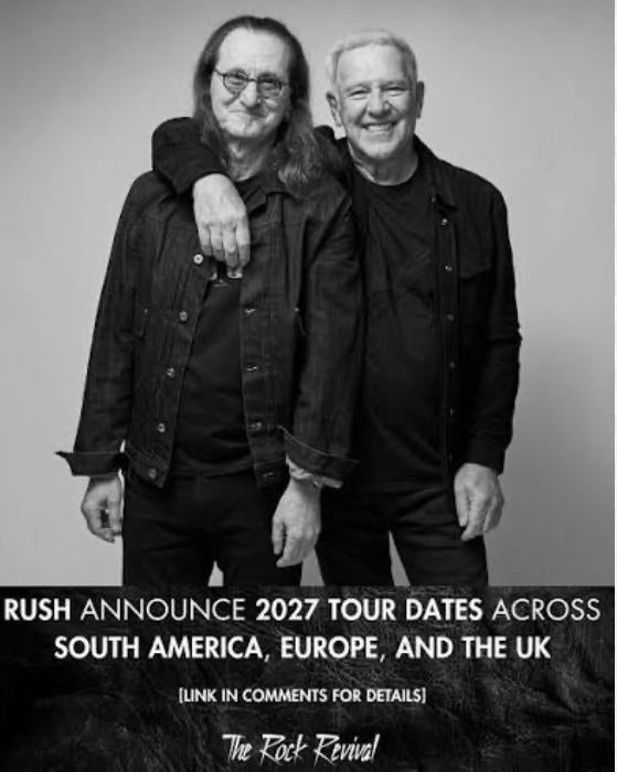 Rush fifty something tour ziggodome, Drie personen of meer, Februari