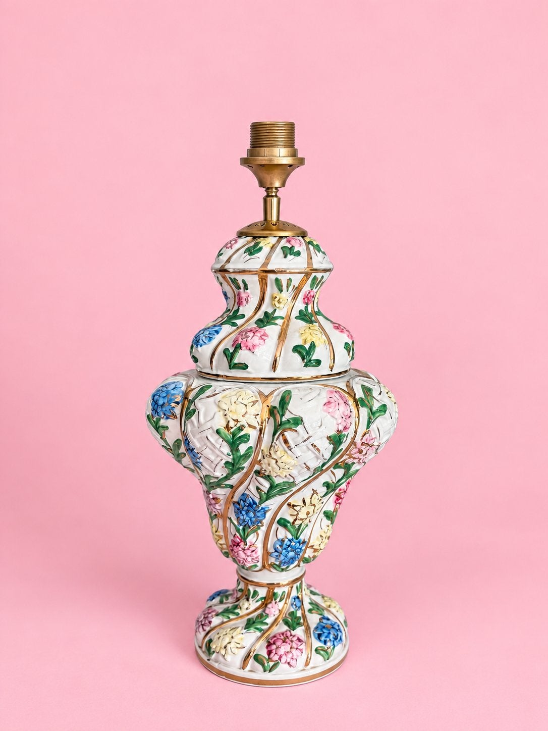 Prachtige vaaslamp uit Italië! MOOI!, Ophalen of Verzenden
