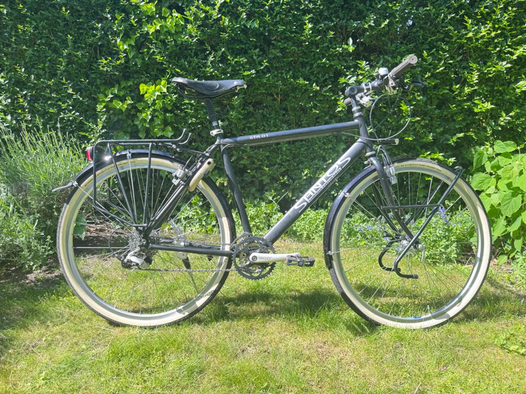 Santos Travelmaster 2.8 - Ideaal voor lange afstanden, 28 inch, Gebruikt, Velgrem, Meer dan 20 versnellingen