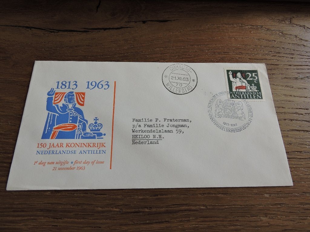 FDC NEDERLANDSE ANTILLEN E 28.2, Ophalen of Verzenden