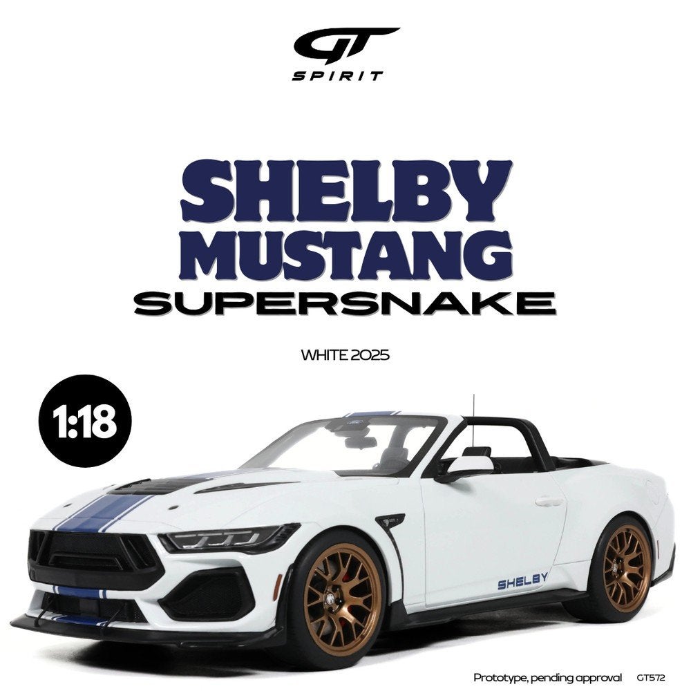 Gt Spirit
Ford Shelby Mustang Supersnake 1/999 1:18 Nieuw, Hobby en Vrije tijd, Modelauto's | 1:18, Ophalen of Verzenden, Nieuw