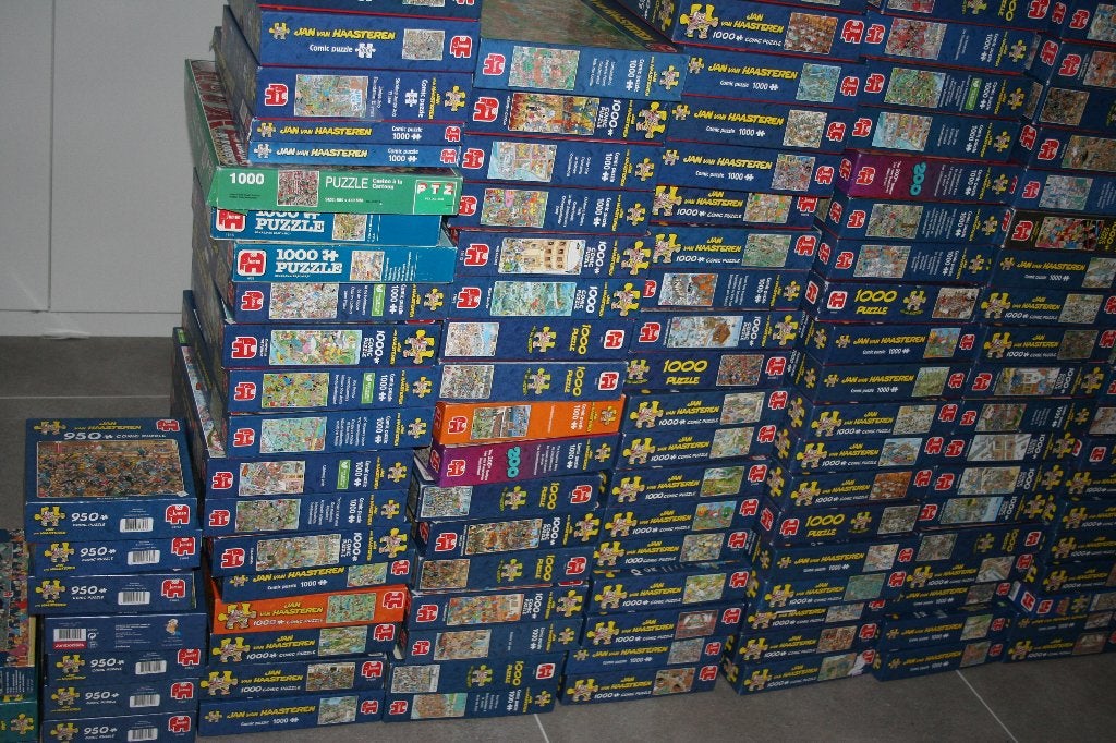 van haasteren puzzels, Ophalen of Verzenden, 500 t/m 1500 stukjes, Zo goed als nieuw, Legpuzzel