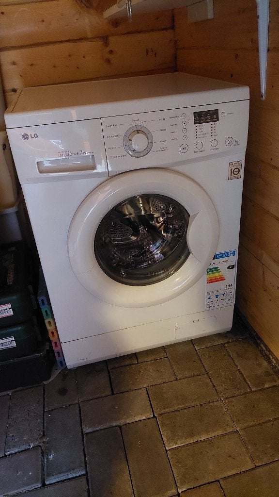 LG wasmachine F1391QD (7kg), Ophalen, Zo goed als nieuw, Voorlader, 85 tot 90 cm