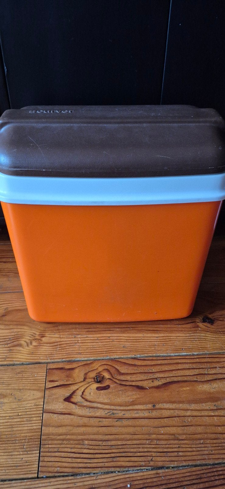 Vintage Curver Koelbox - Gebruikt, Caravans en Kamperen, Koelboxen, Ophalen, Gebruikt, Koelbox, Koelelement