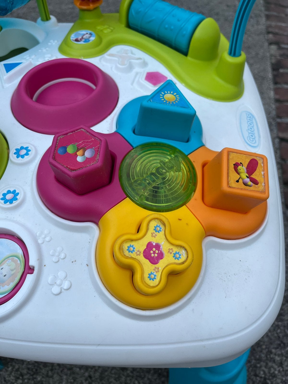 Smoby Cotoons Activiteitentafel, Kinderen en Baby's, Ophalen of Verzenden, Gebruikt, Overige typen, Met geluid