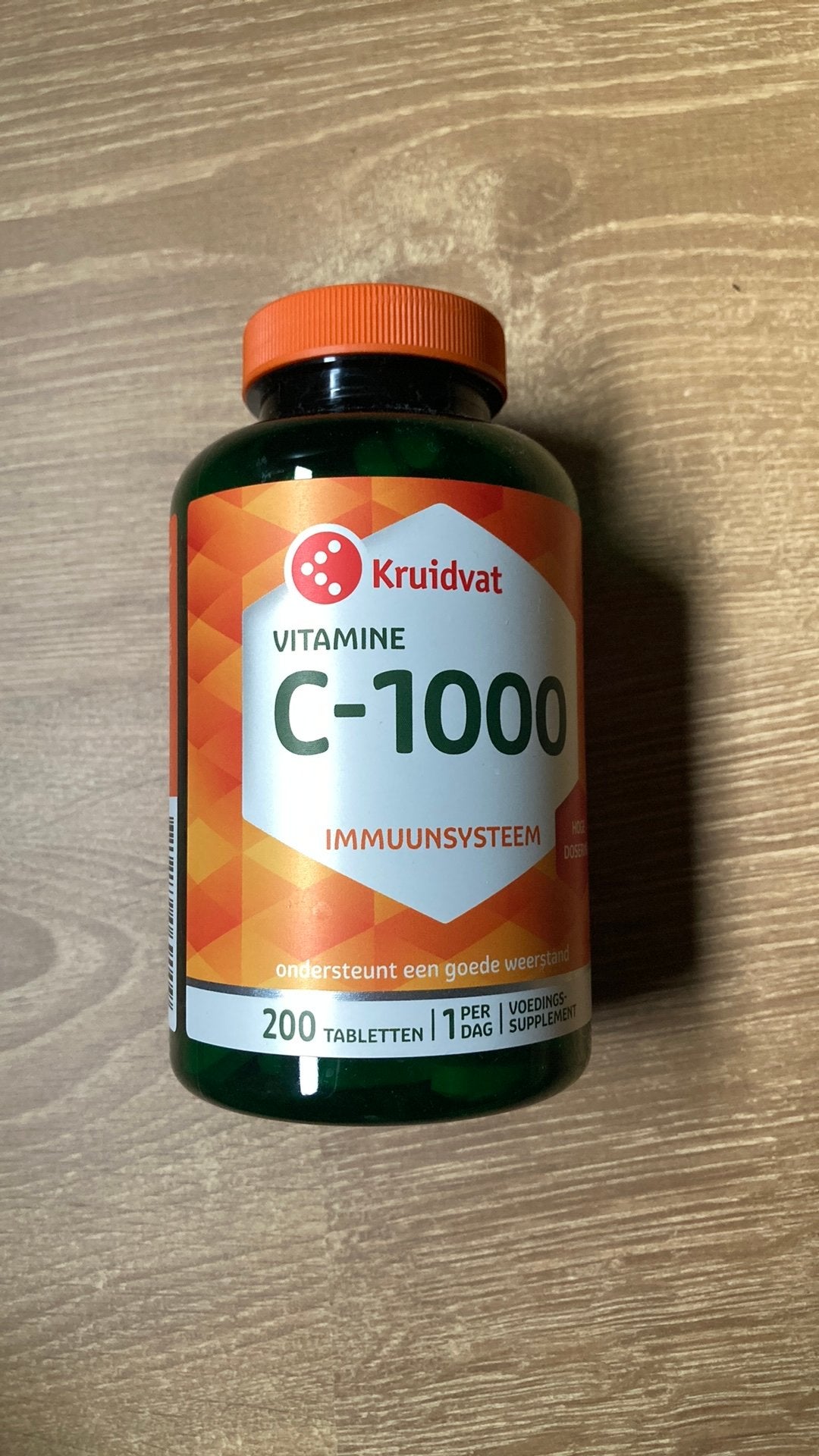 Geopende verpakking vitamine C gratis, Ophalen, Gebruikt, Poeder of Drank