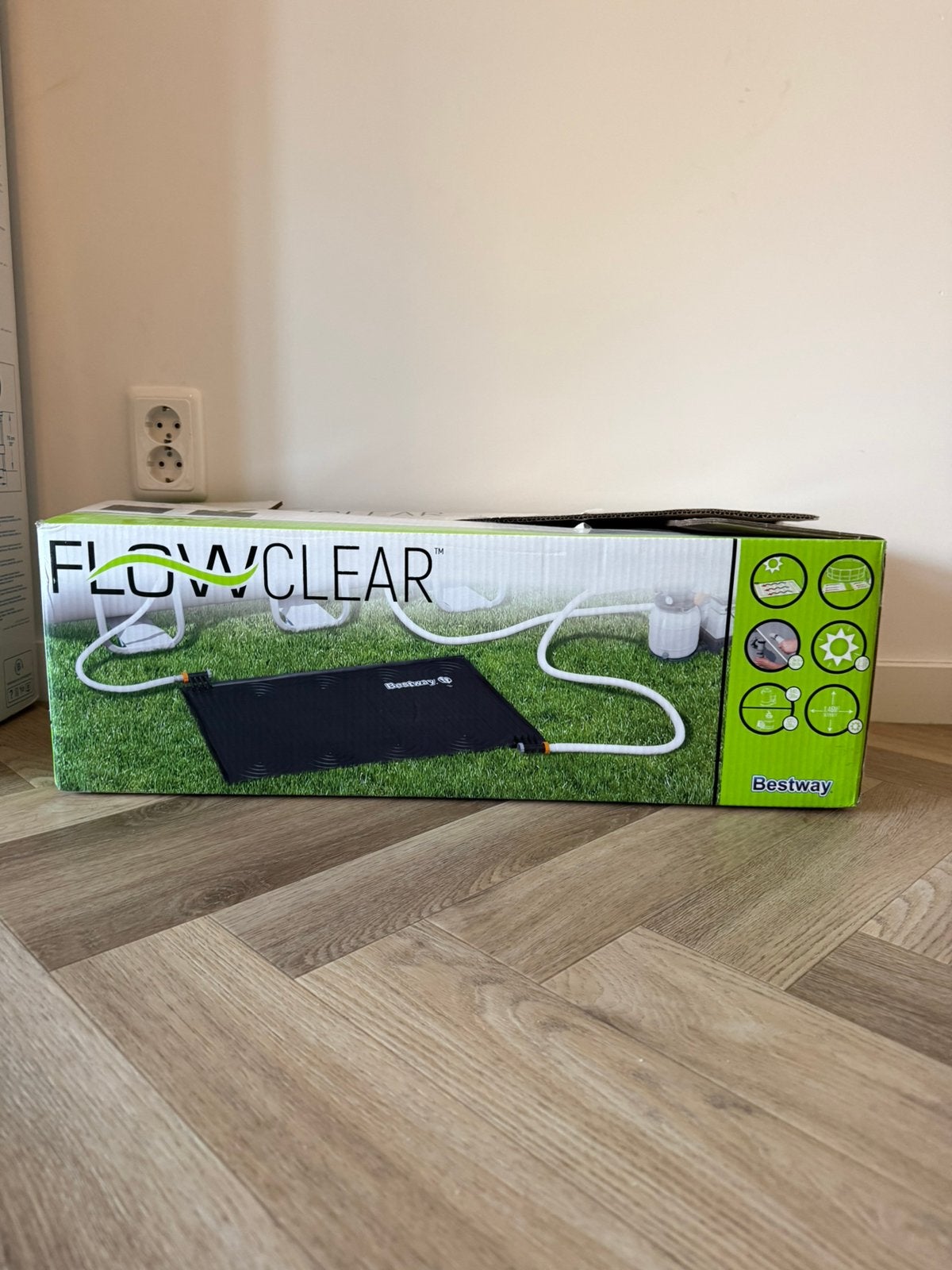 Solar mat zwembadverwarming, Tuin en Terras, Zwembad-toebehoren, Ophalen, Zo goed als nieuw