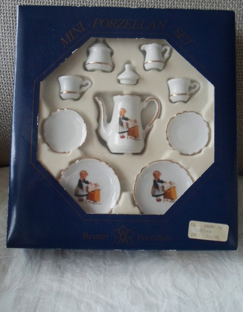 Käthe Kruse mini kinderserviesje in originele doos. Reutter, Ophalen of Verzenden, Nieuw