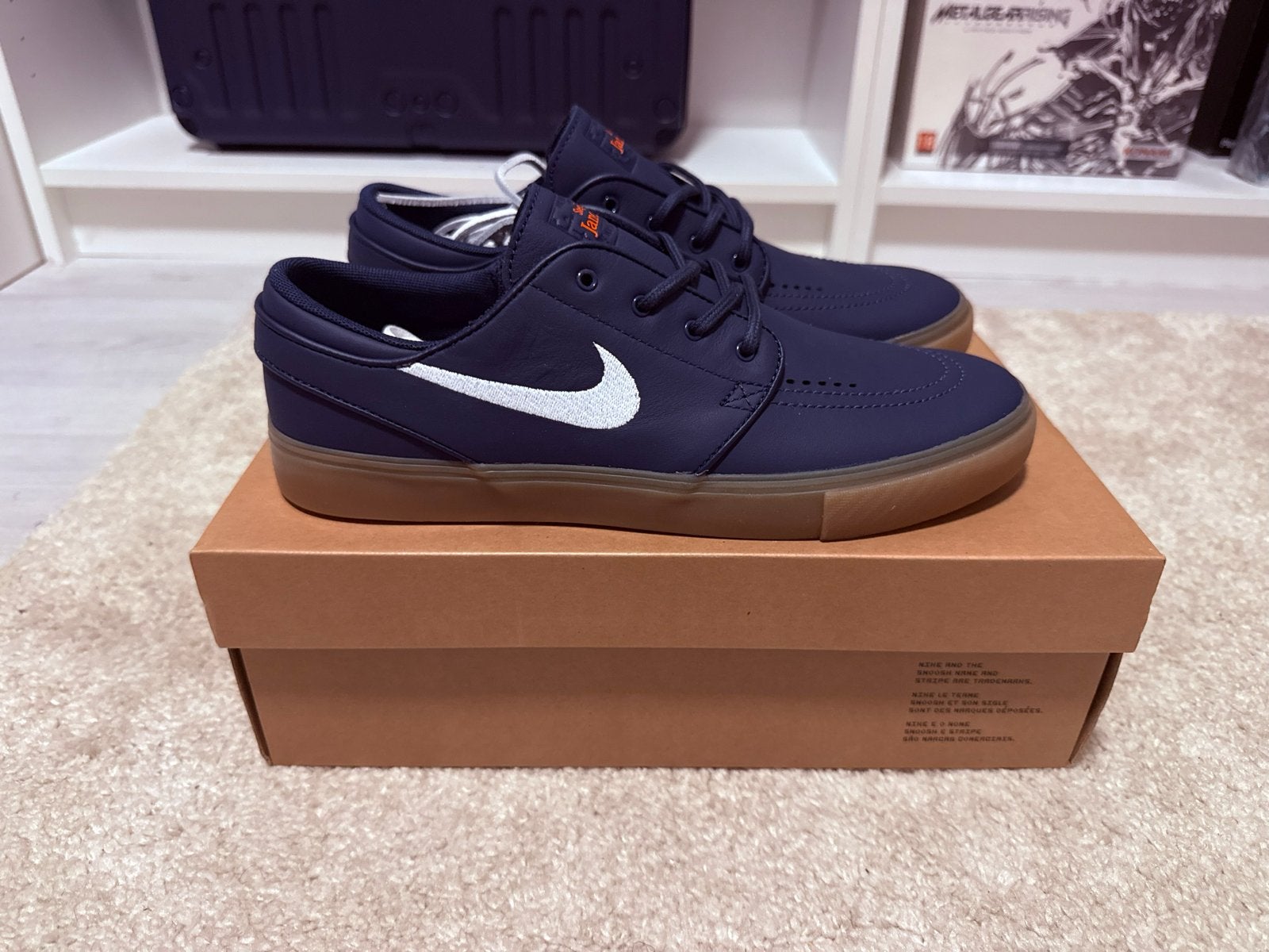 Nike SB Zoom Janoski OG+, Blauw, Nieuw, Ophalen of Verzenden, Sneakers of Gympen