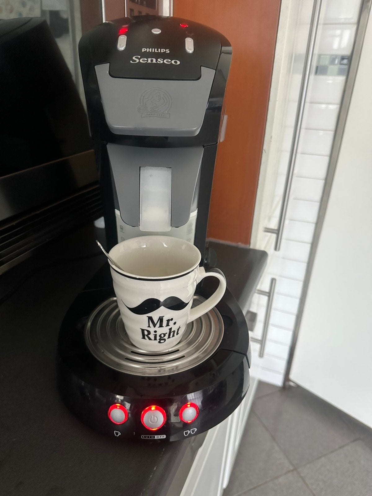 Te koop: Goed werkend Senseo koffiezetapparaat, Ophalen of Verzenden, Zo goed als nieuw, Koffiemachine