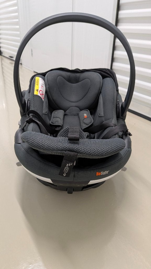 BeSafe Go Beyond autostoel, Autogordel of Isofix, Gebruikt, Verstelbare rugleuning, Ophalen