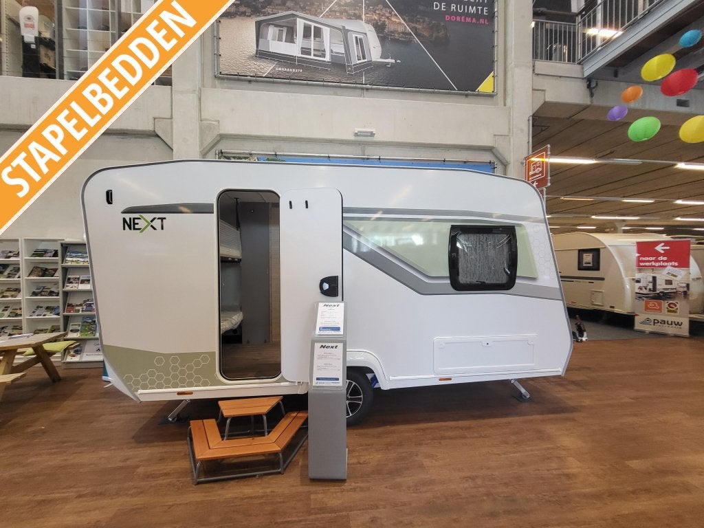 NEXT 381; NXtec1.3 en NXcom pakket, Next, Standaardzit, Dwars-stapelbed, Schokbreker