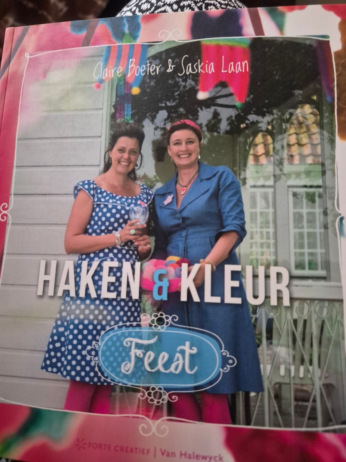 haken en kleur feest nwVaste pr€10,euro, Verzenden, Nieuw, Haken, Patroon of Boek