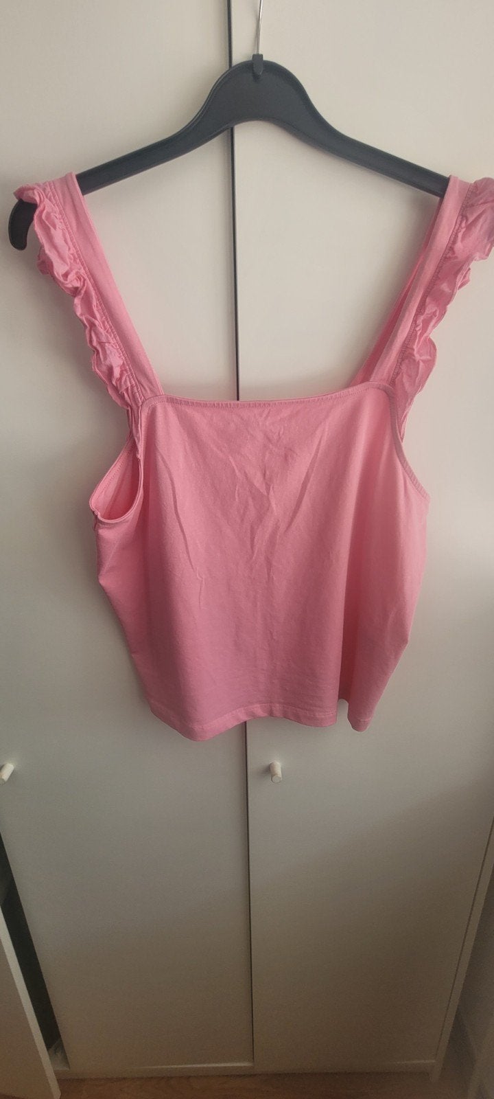 Roze Anna Field top met ruches, Maat 38/40 (M), Anna Field, Ophalen of Verzenden, Zo goed als nieuw